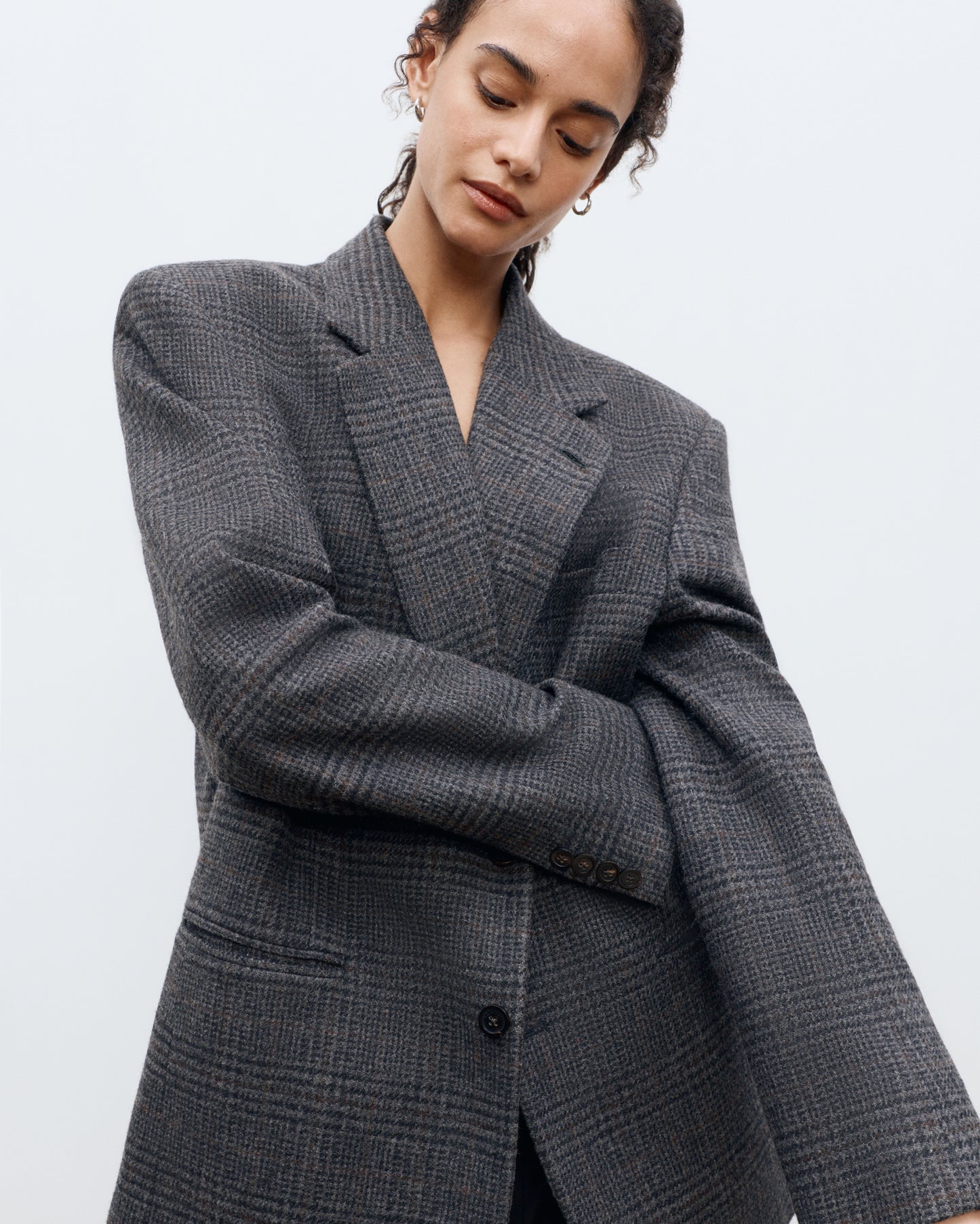 Sportcoat, Charcoal Plaid
