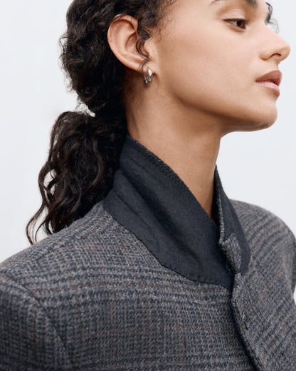 Artemis Sportcoat, Charcoal Plaid