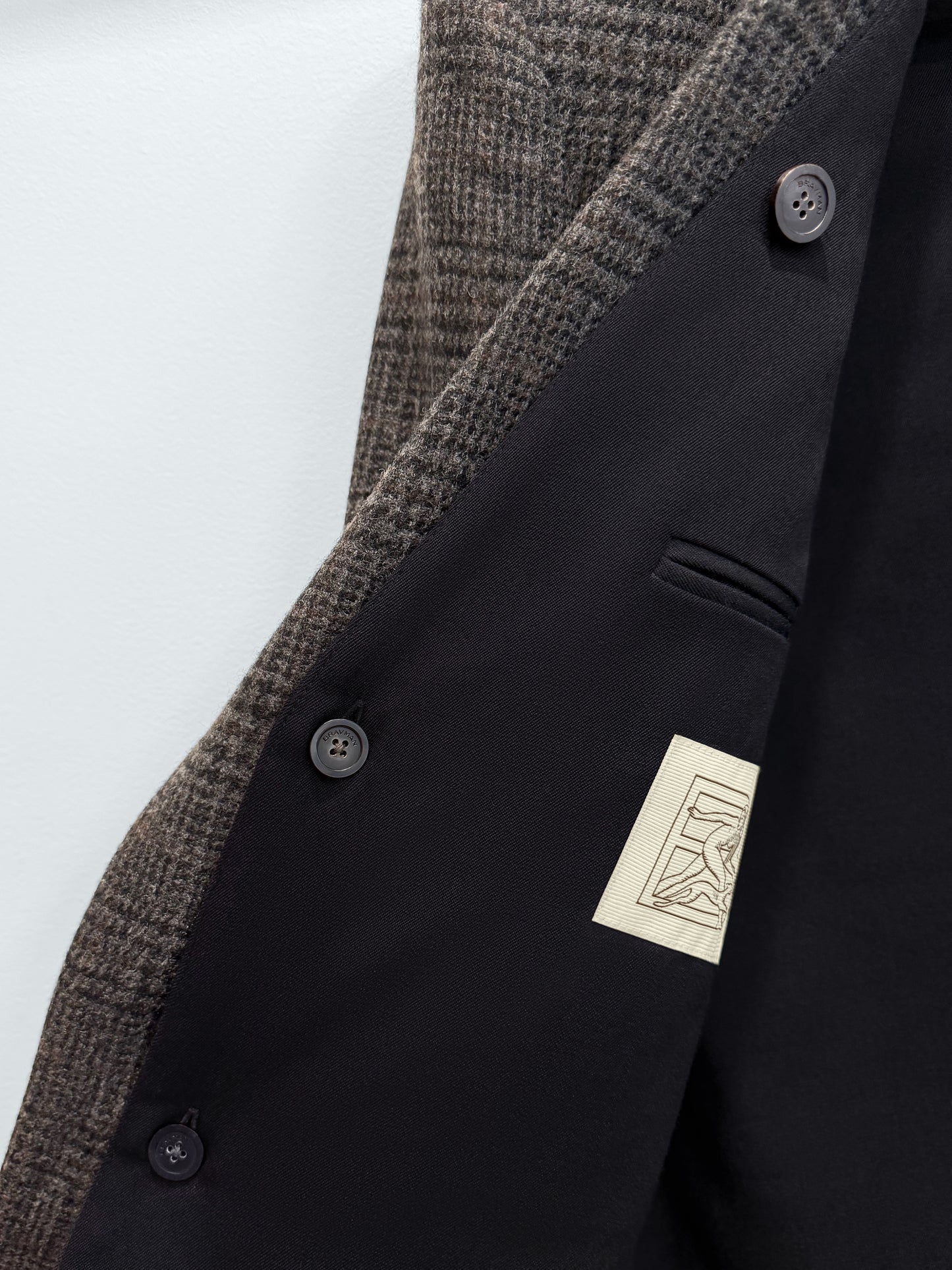 Sportcoat, Charcoal Plaid